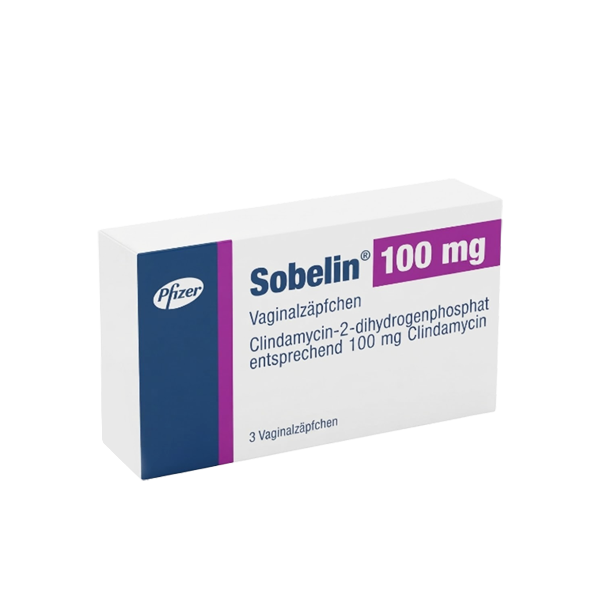 Sobelin Vaginalzäpfchen 100 mg